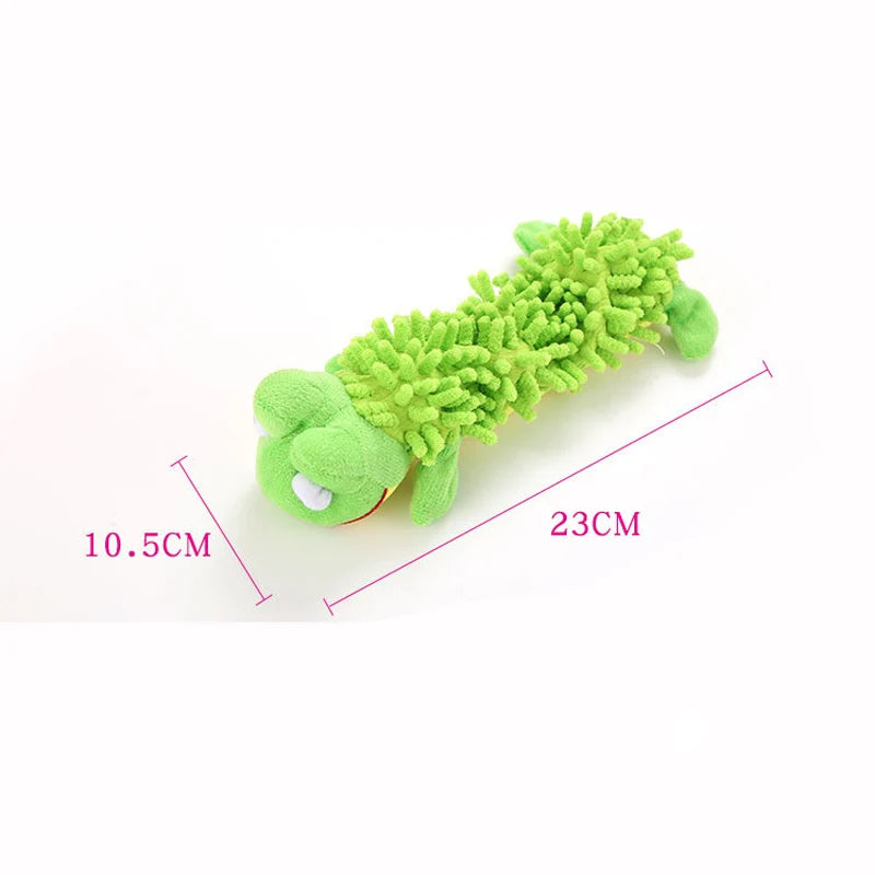 Squeaky Plush Chew Toy β Soft Animal Toy for Small Dogs & Puppies