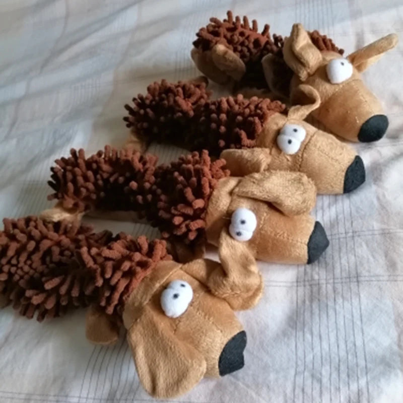Squeaky Plush Chew Toy β Soft Animal Toy for Small Dogs & Puppies