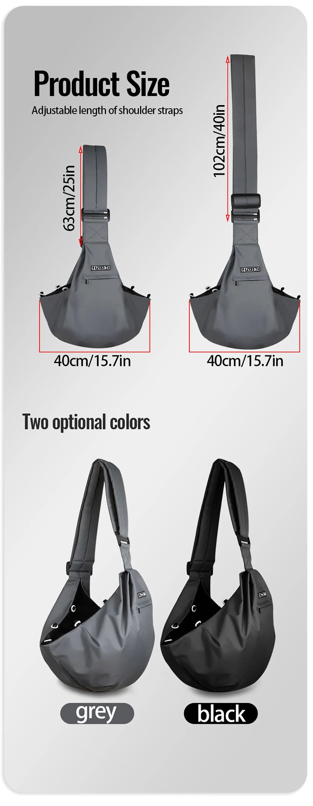 Premium Pet Sling Carrier Bag – Breathable, Secure & Stylish for Small Dogs & Cats (Up to 5kg)Petskd Pet Dog Sling Carrier Bag Outdoor Portable Shoulder Messenger Bag Cat Walking Bag for Puppy Kitten Nylon Pets Handbag