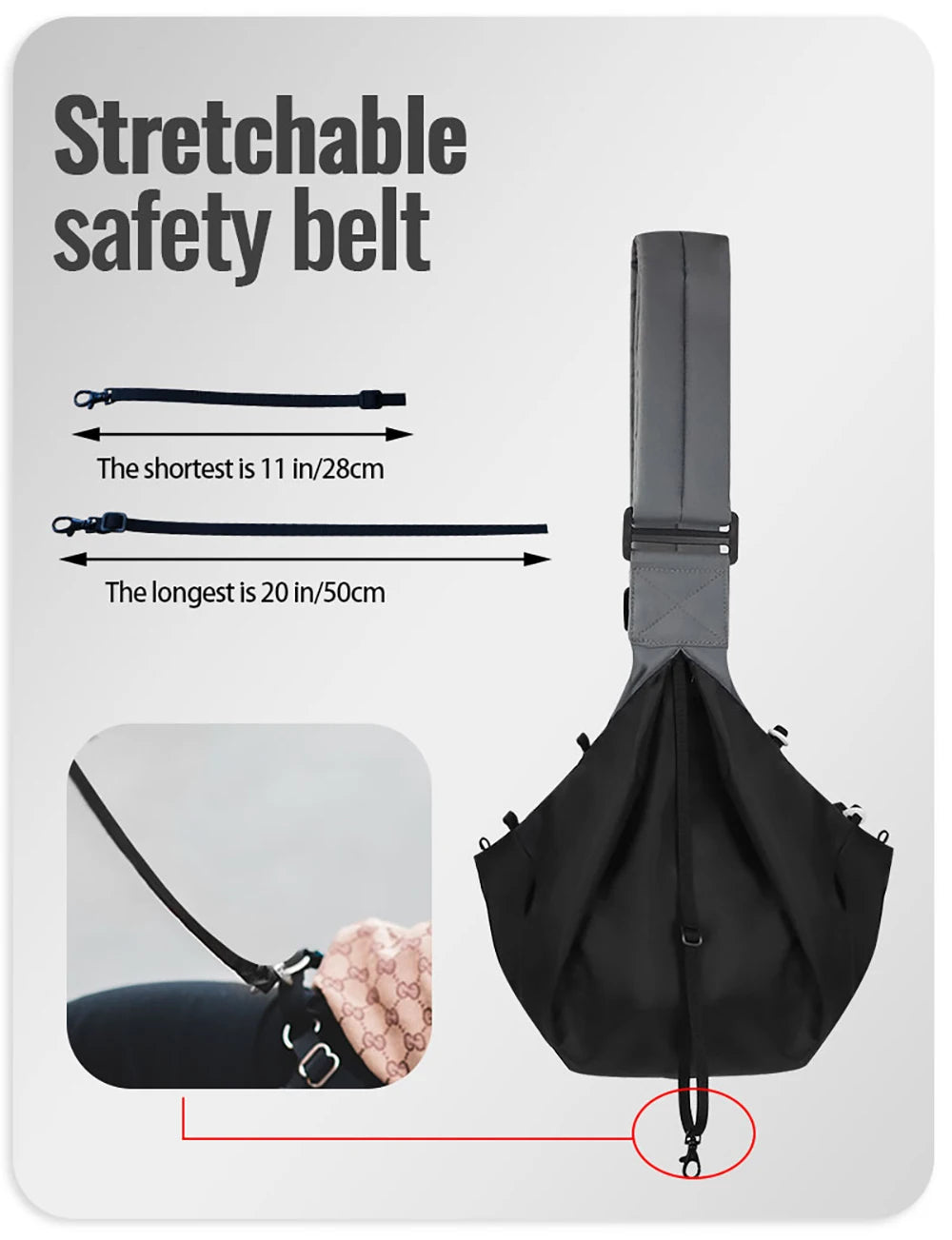 Premium Pet Sling Carrier Bag – Breathable, Secure & Stylish for Small Dogs & Cats (Up to 5kg)Petskd Pet Dog Sling Carrier Bag Outdoor Portable Shoulder Messenger Bag Cat Walking Bag for Puppy Kitten Nylon Pets Handbag