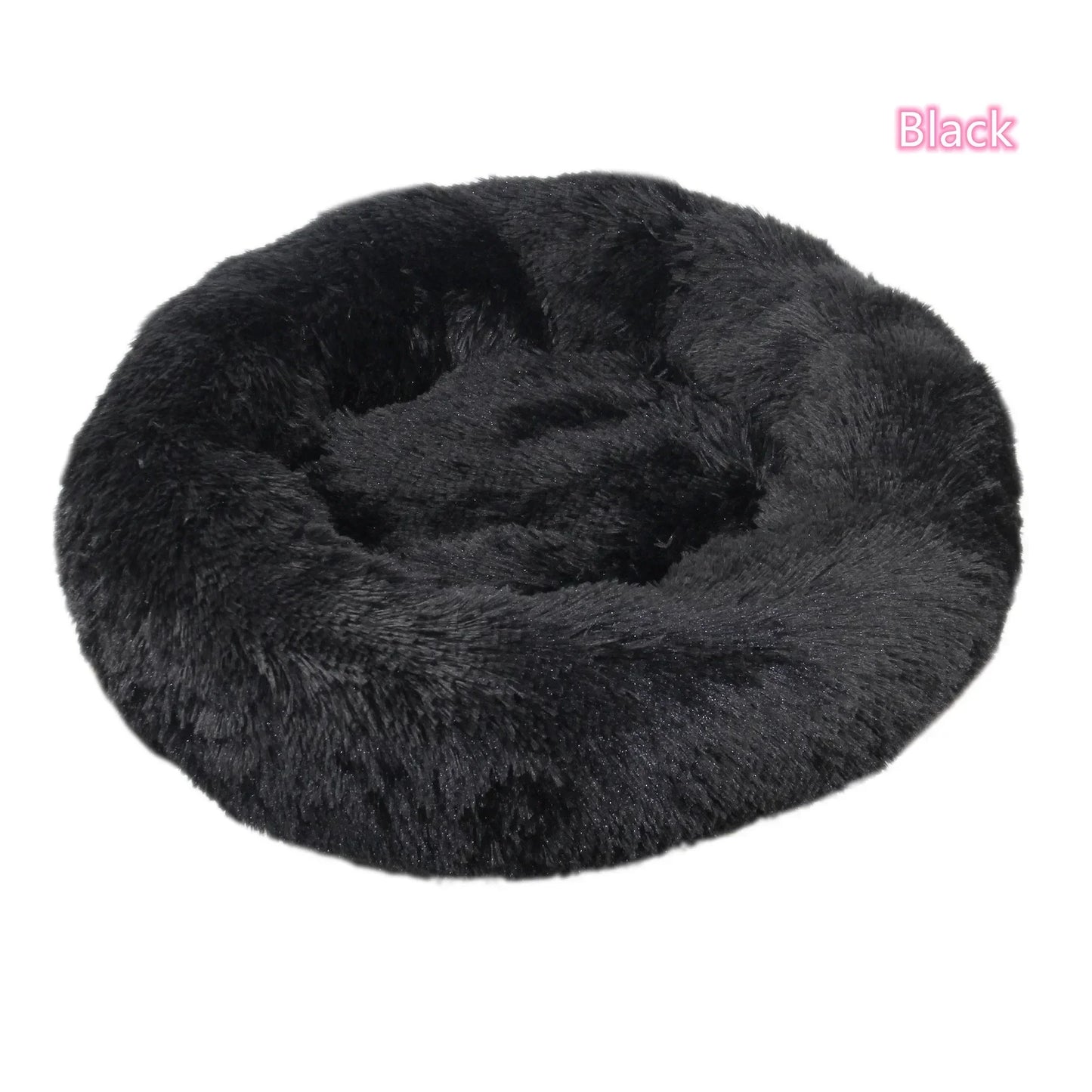 Ultra-Soft Plush Donut Cat Bed β Calming, Washable & Cozy for Deep Sleep