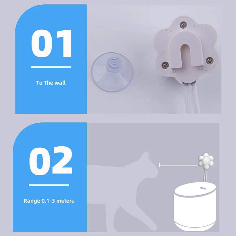 Automatic Pet Water Fountain – USB Electric Dispenser with Charcoal Filters for Cats & Small Dogs (2.2L)