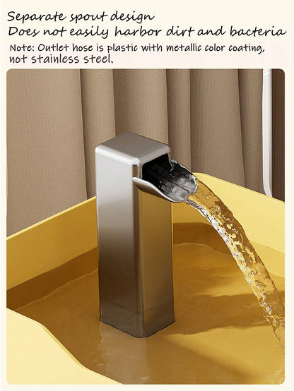 Automatic Cat Water Fountain – USB Powered with 1.5L Tank, Anti-Dry Pump & 3-Mode Filtering System